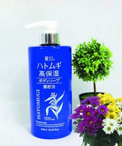 Sữa Tắm Dưỡng Ẩm Trắng Da Hatomugi 600ml [Mẫu Mới]
